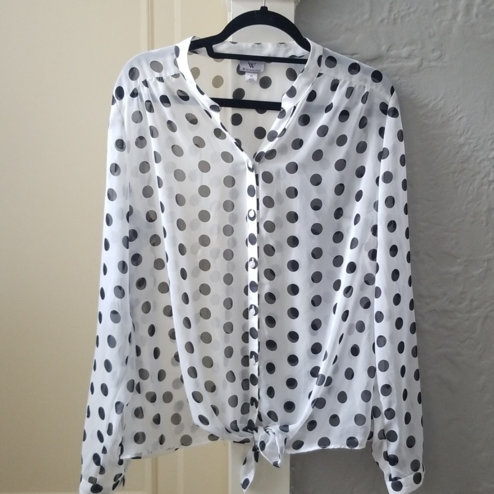 5 for $25 Worthington size XL black/white